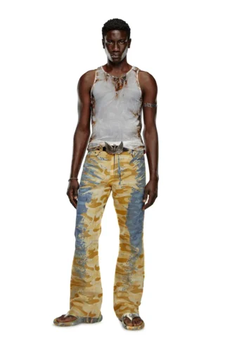 p-fro-dev Pantaloni mimetici con mussola peel-off