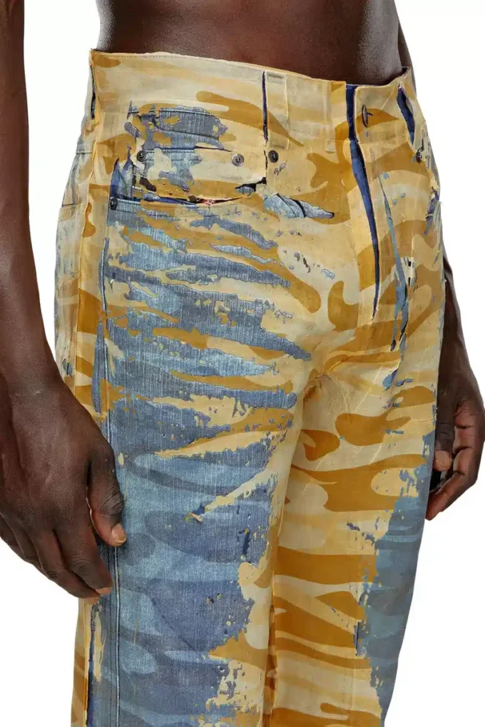 p-fro-dev Pantaloni mimetici con mussola peel-off p-fro-dev Pantaloni mimetici con mussola peel-off