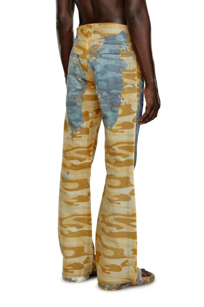 p-fro-dev Pantaloni mimetici con mussola peel-off p-fro-dev Pantaloni mimetici con mussola peel-off