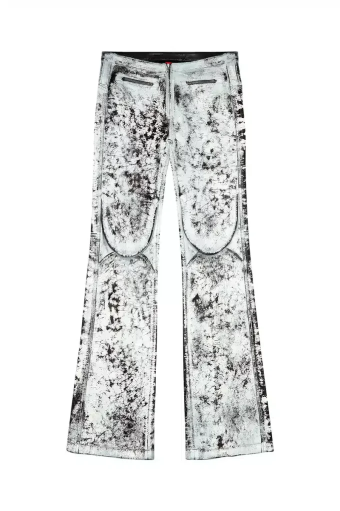 p-gen Pantaloni in pelle trattata p-gen Pantaloni in pelle trattata