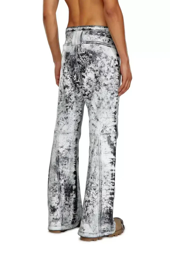 p-gen Pantaloni in pelle trattata p-gen Pantaloni in pelle trattata