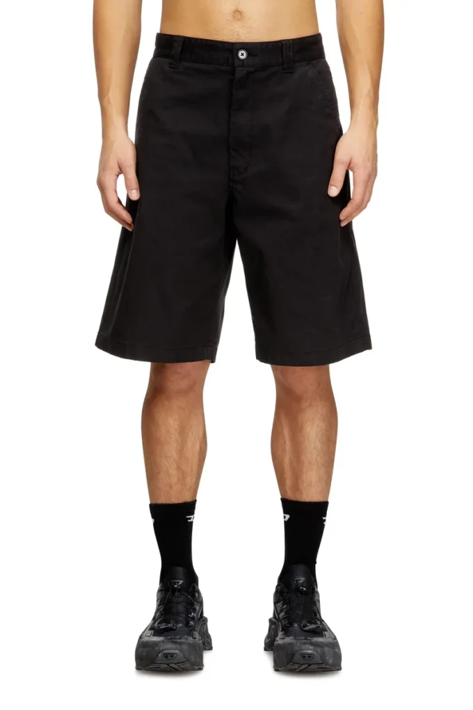 p-hant-chino-short-epch Pantaloncini in cotone con trattamento stonewash