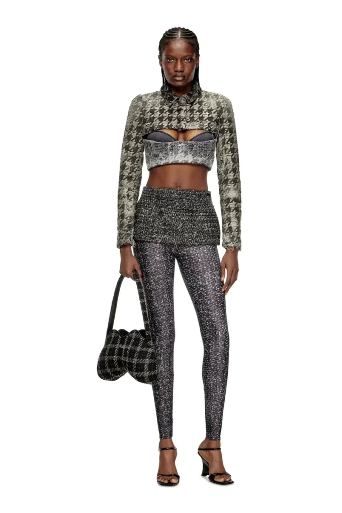p-hour Gonna bouclé con leggings p-hour Gonna bouclé con leggings
