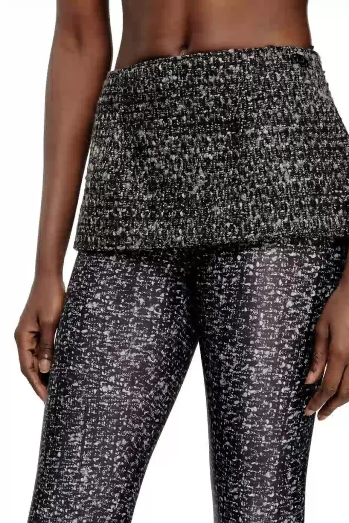 p-hour Gonna bouclé con leggings p-hour Gonna bouclé con leggings