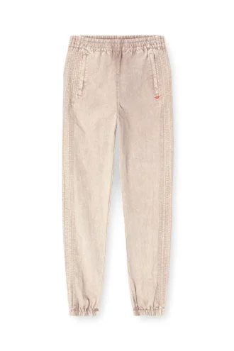 p-iusko-ag Pantaloni in nylon lavato con fasce laterali