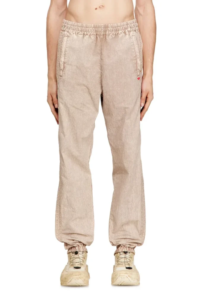 p-iusko-ag Pantaloni in nylon lavato con fasce laterali p-iusko-ag Pantaloni in nylon lavato con fasce laterali
