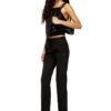p-lacer-r2 Pantaloni in misto lana con tasche a filetto