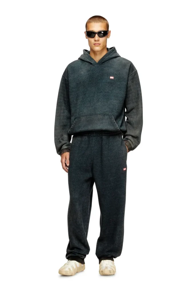p-marky-cuff Pantaloni con coulisse e bordi a costine