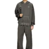 p-marky-cuff-t1 Pantaloni jogging in cotone con coulisse in vita