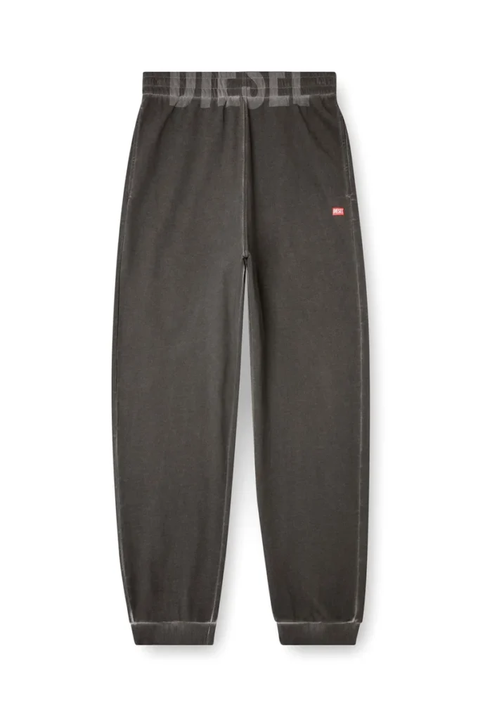 p-marky-cuff-t1 Pantaloni jogging in cotone con coulisse in vita