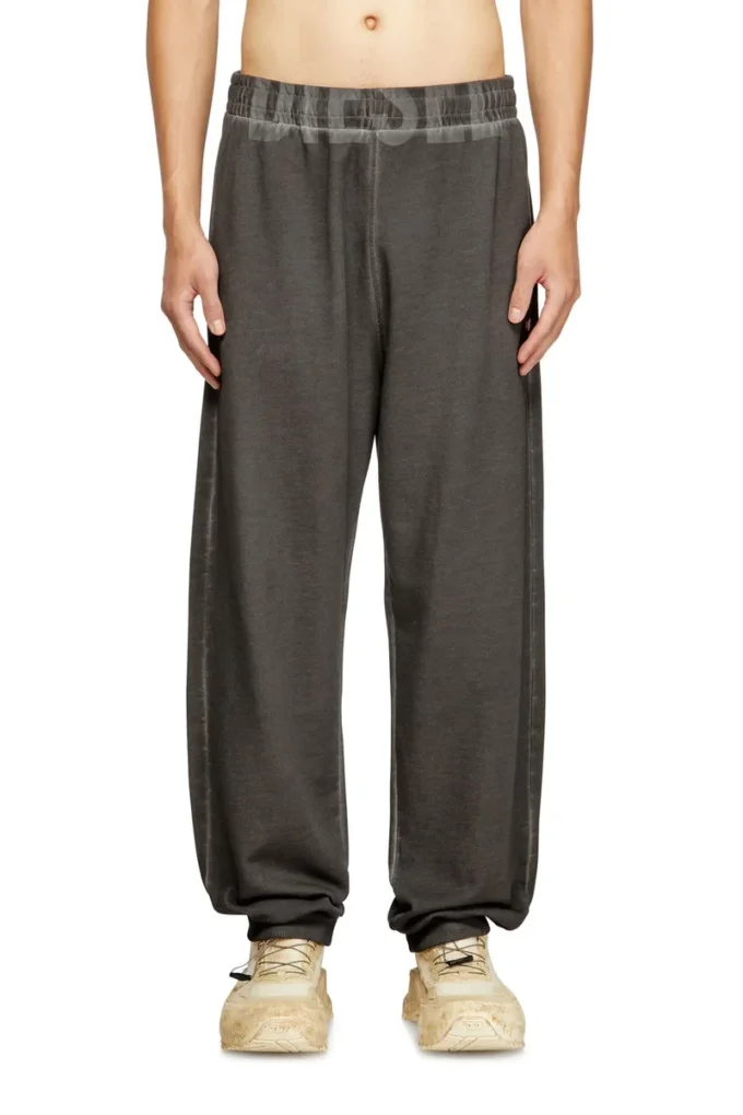 p-marky-cuff-t1 Pantaloni jogging in cotone con coulisse in vita