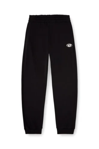 p-marky-od Pantaloni della tuta con logo Oval D effetto metallico