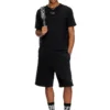 p-marshy-od Pantaloncini in felpa con Oval D argentato p-marshy-od Pantaloncini in felpa con Oval D argentato