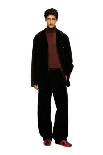 p-martial Pantaloni in velluto a coste con coulisse