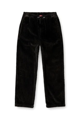 p-martial Pantaloni in velluto a coste con coulisse