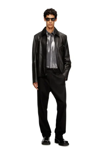 p-owers Pantaloni in misto lana con elastico in vita
