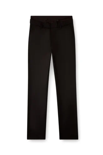 p-owers Pantaloni in misto lana con elastico in vita