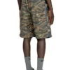 p-ramos-short-epbw Pantaloncini cargo con stampe mimetiche miste