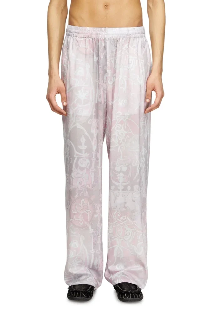 p-theck-a-ajfw Pantaloni da tuta con stampa medievale