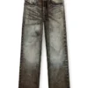 p-theck-lkct Pantaloni elasticizzati in viscosa effetto denim