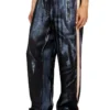 p-thecks-nman Pantaloni in viscosa con stampa biker