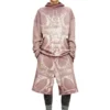 p-warky-short Pantaloncini waffle con stampa medievale