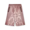 p-warky-short Pantaloncini waffle con stampa medievale