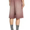 p-warky-short Pantaloncini waffle con stampa medievale