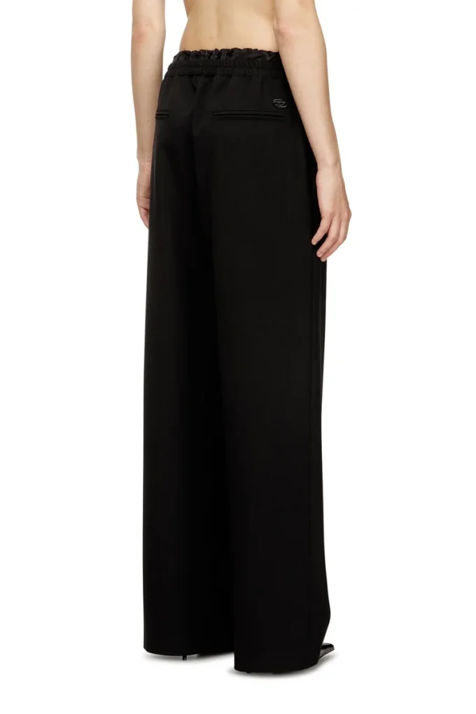 p-yrite-r2 Pantaloni in lana con coulisse p-yrite-r2 Pantaloni in lana con coulisse