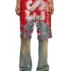 Pantaloncini con logo p-eel in jersey effetto consumato Pantaloncini con logo p-eel in jersey effetto consumato