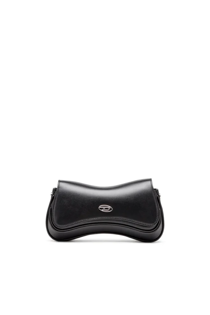 play clutch Borsa a tracolla Play in pelle semilucida