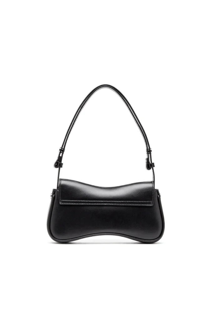 play clutch Borsa a tracolla Play in pelle semilucida