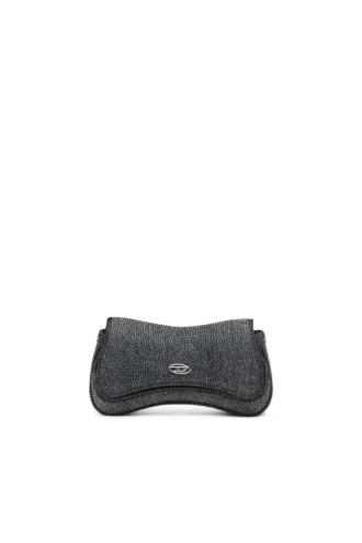 play clutch Play-Clutch in denim cristallizzato