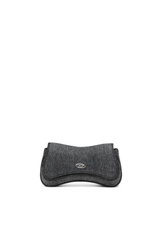 play clutch Play-Clutch in denim cristallizzato