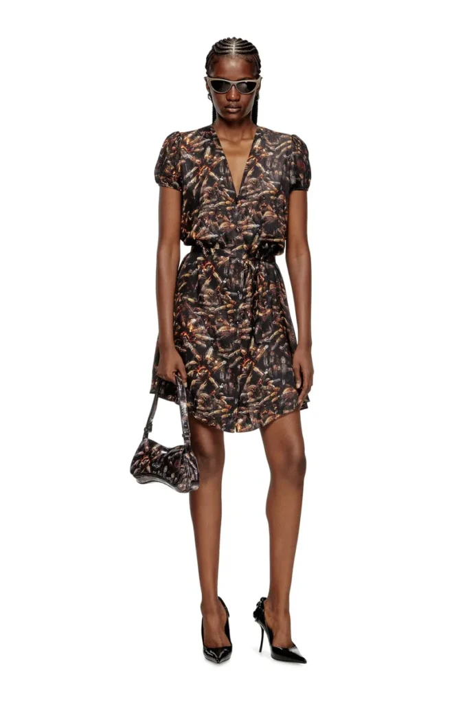 play clutch Play-Clutch lucida con stampa