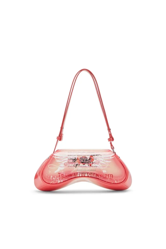 play crossbody Borsa a tracolla Play in PU lucido stampato play crossbody Borsa a tracolla Play in PU lucido stampato
