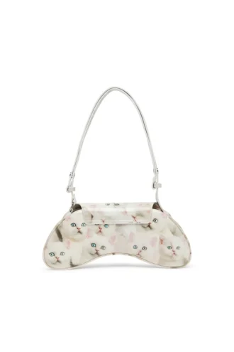 play crossbody Borsa a tracolla Play in PU lucido stampato