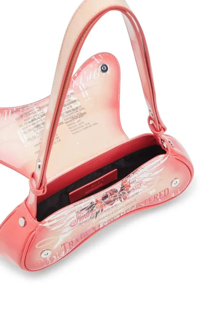 play crossbody Borsa a tracolla Play in PU lucido stampato play crossbody Borsa a tracolla Play in PU lucido stampato