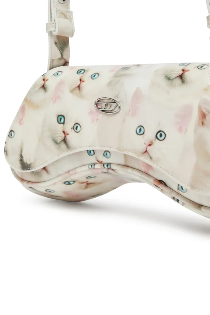 play crossbody Borsa a tracolla Play in PU lucido stampato play crossbody Borsa a tracolla Play in PU lucido stampato
