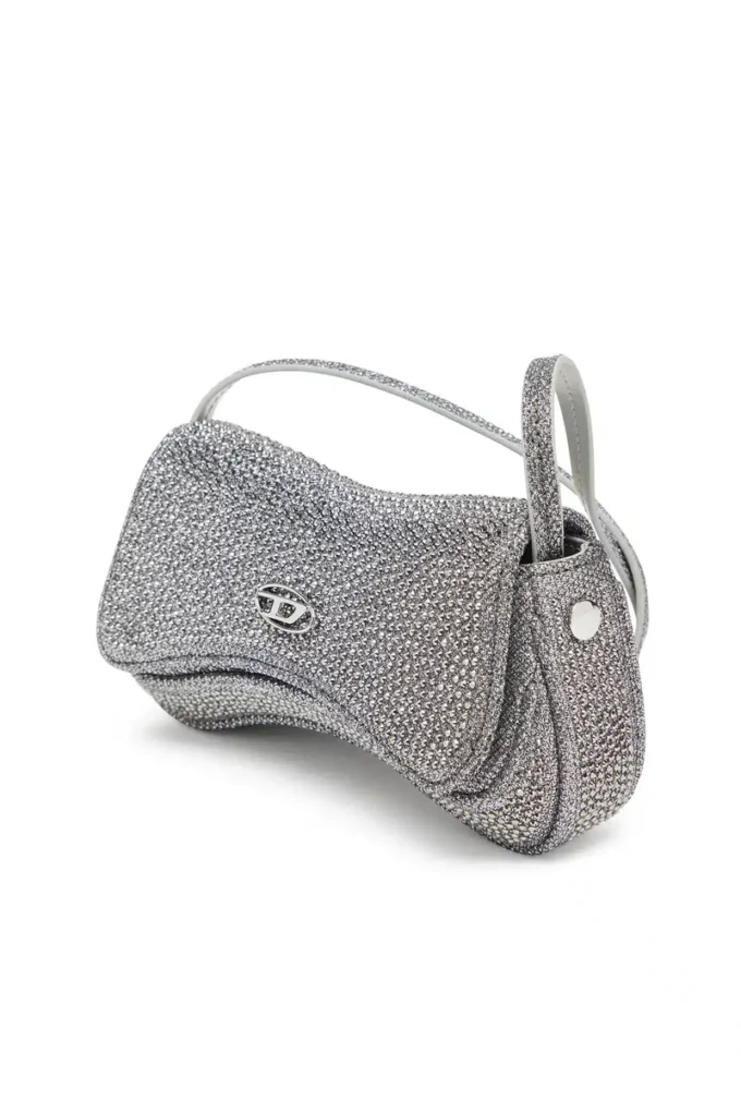 play crossbody xs Borsa a tracolla Play-Mini in Lurex cristallo play crossbody xs Borsa a tracolla Play-Mini in Lurex cristallo
