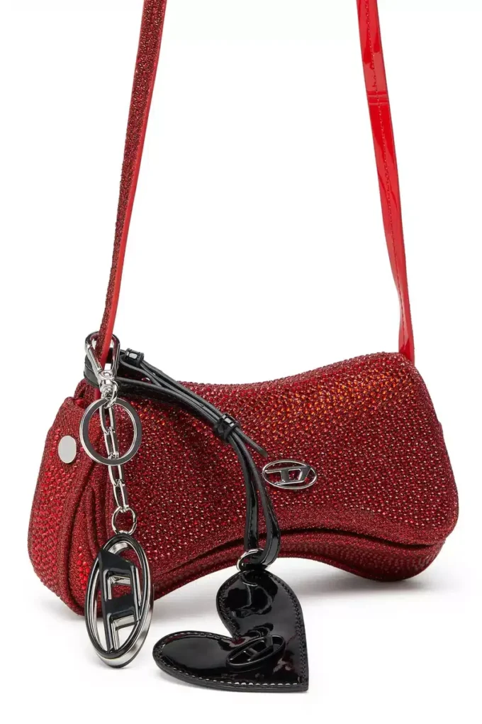 play crossbody xs Borsa a tracolla Play-Mini in Lurex cristallo play crossbody xs Borsa a tracolla Play-Mini in Lurex cristallo