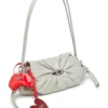 play mirror Ciondolo a forma di cuore con logo in metallo