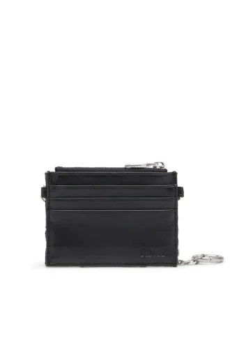 Portacarte con catena Portacarte con catena e tasca portamonete con zip Portacarte con catena Portacarte con catena e tasca portamonete con zip