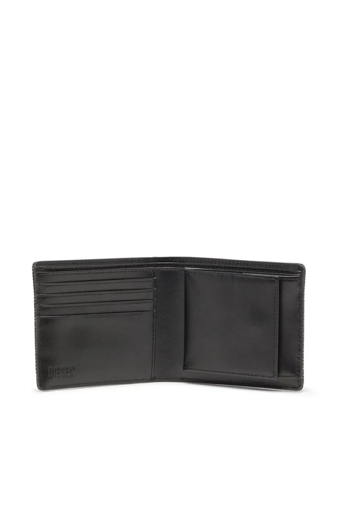 Portafoglio 1DR bi-fold coin s 3d in denim lavato