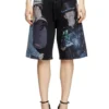 pr-d-rixford-s Shorts in denim con stampa multicolore