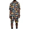 pr-s-mec-tom25 Camicia da bowling con stampe grafiche pr-s-mec-tom25 Camicia da bowling con stampe grafiche