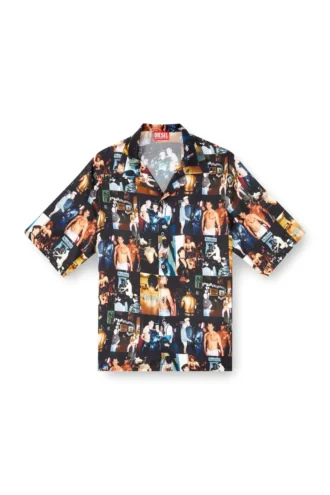pr-s-mec-tom25 Camicia da bowling con stampe grafiche