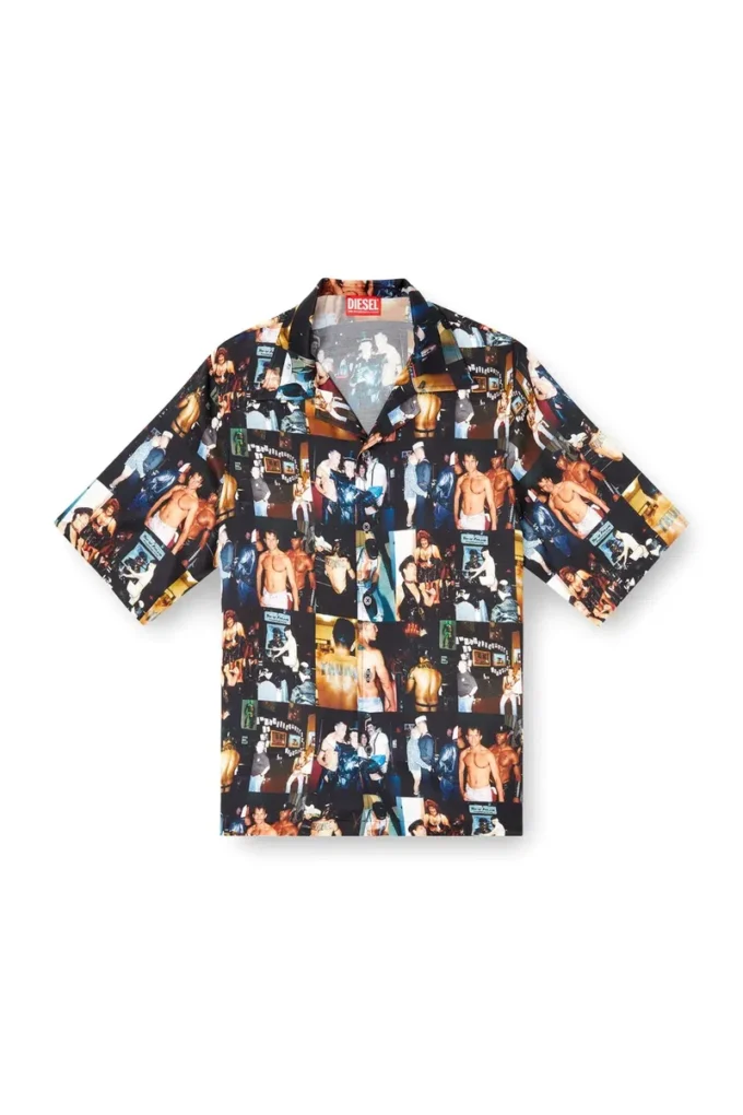 pr-s-mec-tom25 Camicia da bowling con stampe grafiche pr-s-mec-tom25 Camicia da bowling con stampe grafiche