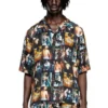 pr-s-mec-tom25 Camicia da bowling con stampe grafiche pr-s-mec-tom25 Camicia da bowling con stampe grafiche