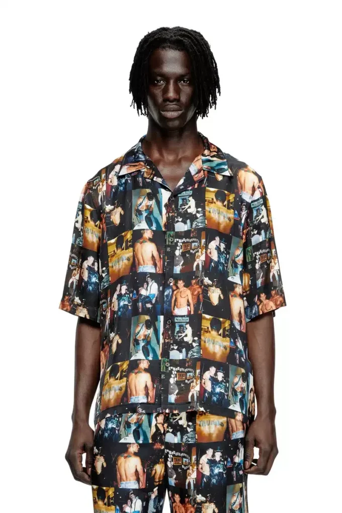 pr-s-mec-tom25 Camicia da bowling con stampe grafiche pr-s-mec-tom25 Camicia da bowling con stampe grafiche